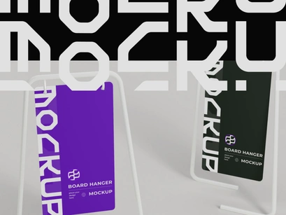 Board Hanger Mockup