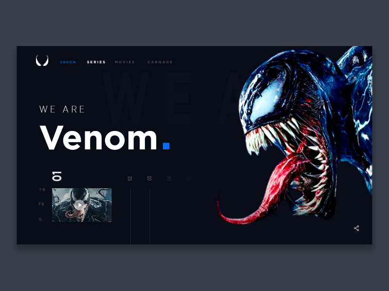 Venom - Screen concept