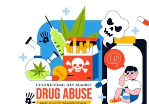 10 Drug Abuse And Illicit Trafficking Illustration