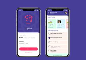 Stellar School App - Student UI Kit for Figma & Adobe XD