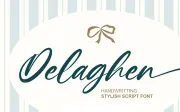 Delaghen - Handwritting Stylish Script Font