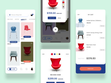 Furniture UI Kit preview picture