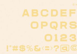 RIBON|| modern sans