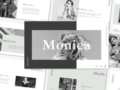 Monica - Keynote template