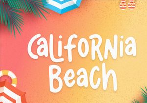 California Vibes - Playful Handwritten Font