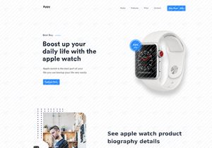 Apple Watch Landing Page