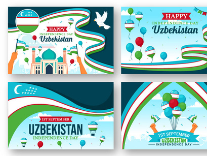 13 Uzbekistan Independence Day Illustration