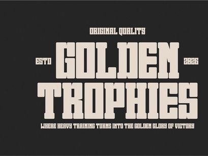Dreaming Varsity - Modern Slab Serif Font