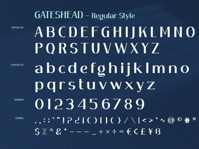 Gateshead - Display Font