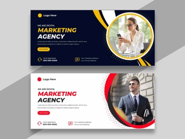 Digital Marketing Facebook Cover Banner Ver-21 preview picture