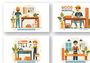9 Woodworking Illustration