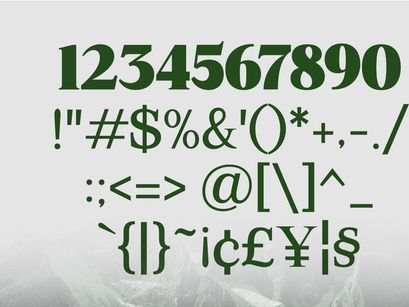 Mount Sagilite – Modern Serif Family Typeface with Variable Font