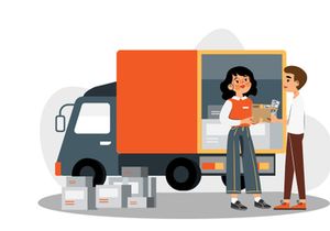 Delivery Service Illustrations