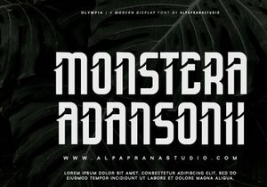Olympia - Modern Display Font