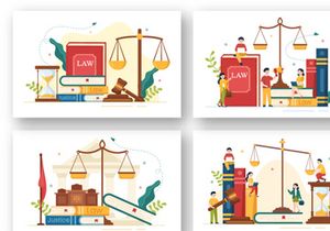 16 Law Firm Services Illustration