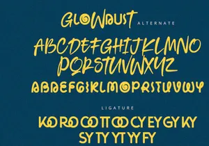 Glowdust - Display Sans
