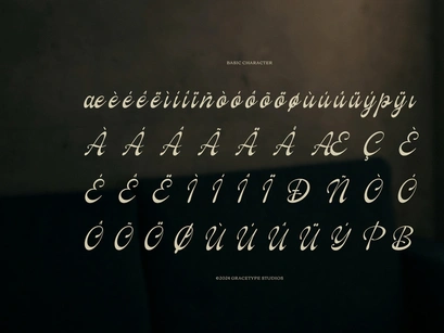 Marcella Wishes | Vintage Script