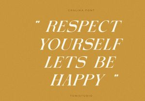 Cralika//Modern Ligature Serif