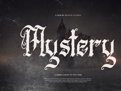 Walter Notailor | Blackletter Typeface