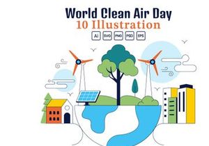 10 World Clean Air Day Illustration