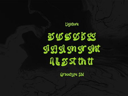 Liquid Unflow | Liquid Playful Font
