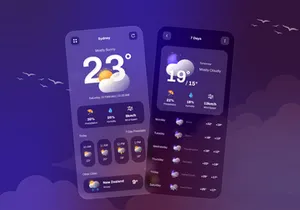Weather Forecast App illustration