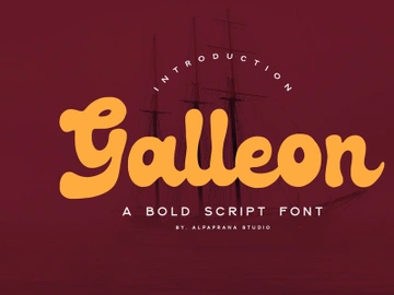 Galleon - Bold Script preview picture