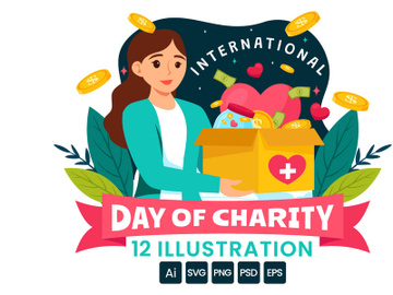 12 International Day of Charity Illustration preview picture