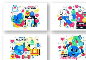 11 World Health Day Illustration