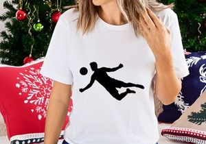 Soccer player in mid air kicking a ball with dynamic movement and energy