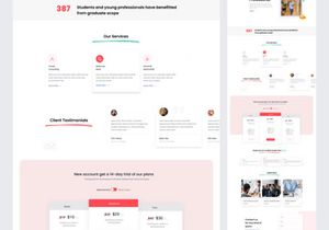 LearnIt - Online Courses & Education Figma Template