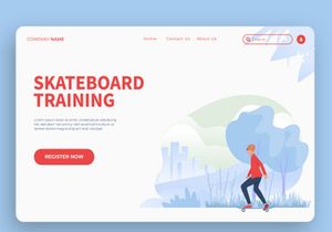 [Vol. 10] Outdoor Activity - Landing Page Illustration
