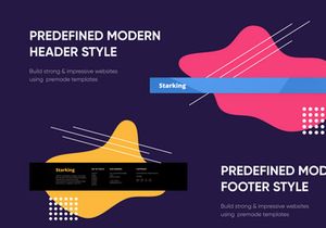 Starking Big Portfolio Figma Photoshop Template