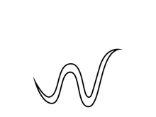 W Letter Logo Template