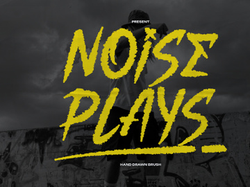 Noise Plays | Hand Drawn Brush preview picture
