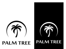 Unique and modern arabian palm tree logo design.