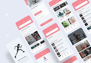 Fitness & Workout App UI Kit
