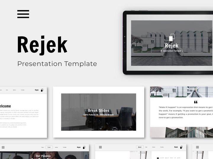 Rejek Business Keynote Template
