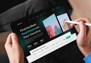 InState - Real Estate Web Header Design