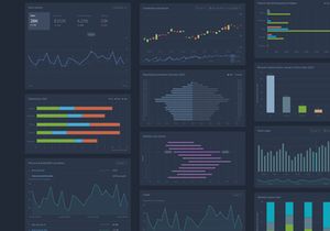Graphs UI Kit for Dashboards