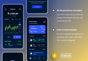 Crypto Wallet App Design
