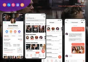 Barber Salon UI Kit