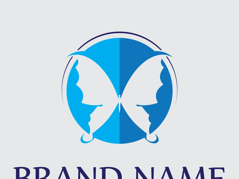 Butterfly logo design