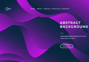 Minimalist Abstract Background Dynamic Wave
