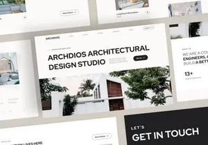 Archdios - Architecture Landing Page