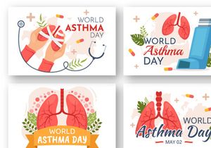 14 World Asthma Day Illustration