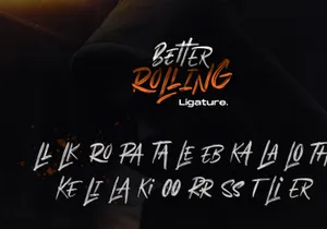 Free Better Rolling Brush Font