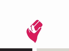 Hand holding credit card business icon image design