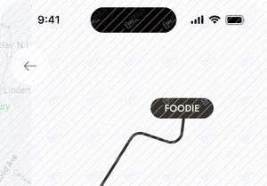 Food App concept design