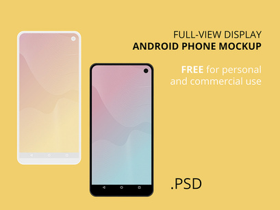 Galaxy S10: Android Phone Mockup